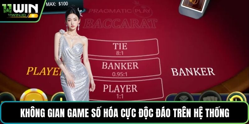 Không gian game số hóa cực độc đáo trên hệ thống